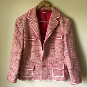 Elie Tahari Pink Blazer
